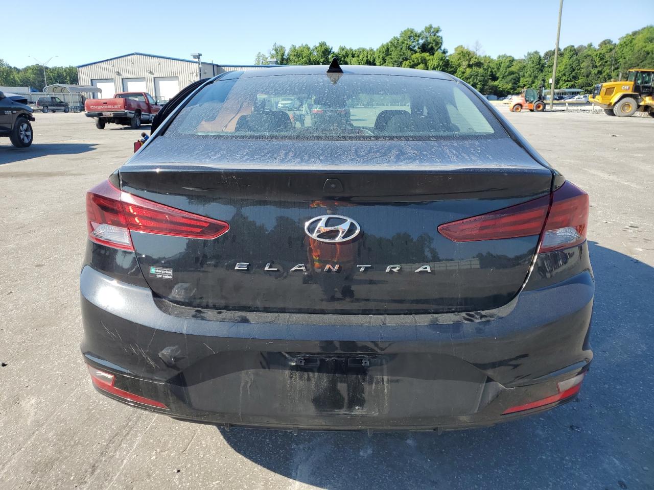 2020 Hyundai Elantra VIN 5NPD84LF7LH543760 Copart auction photo, front end / side damage thumbnail 6