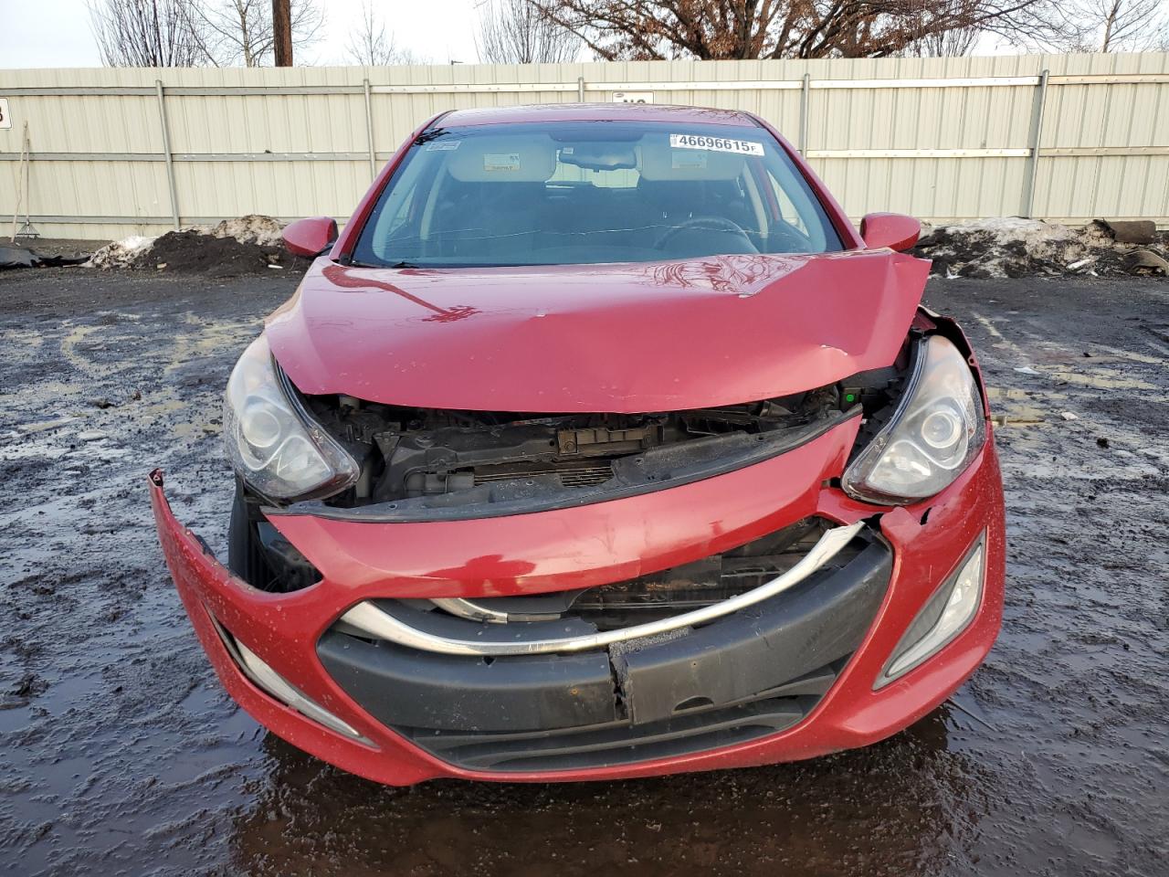 2013 Hyundai Elantra VIN KMHD35LE7DU136844 Copart auction photo, front end / rear end damage thumbnail 5