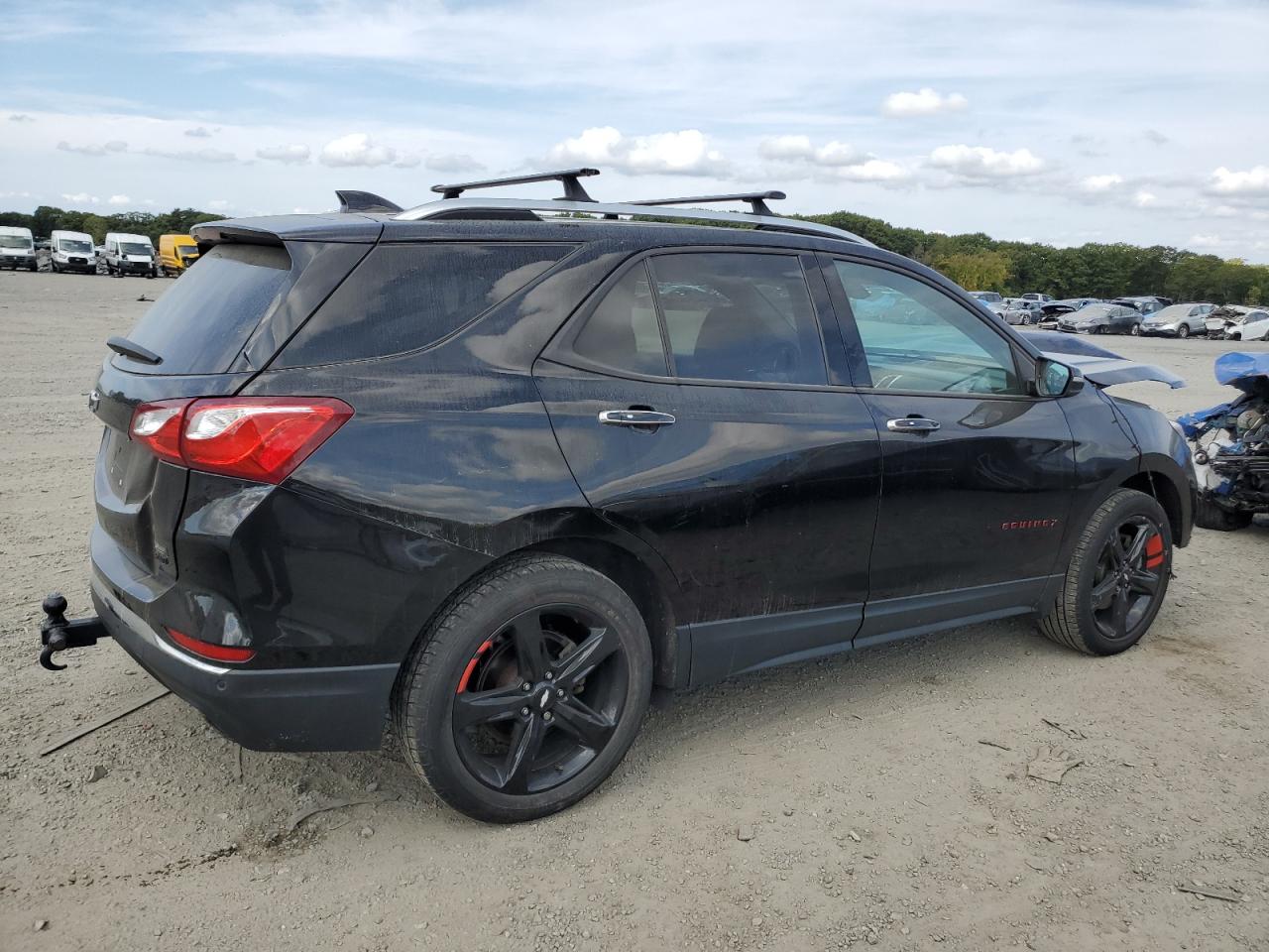 2019 Chevrolet Equinox VIN 2GNAXYEX5K6280536 Copart auction photo, front end / rear end damage thumbnail 3