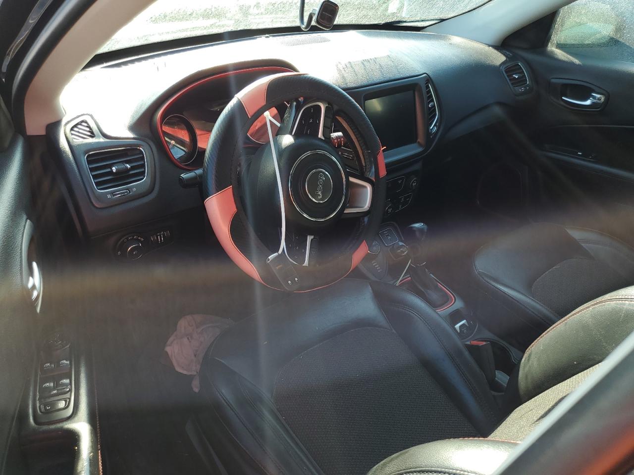 2019 Jeep Compass VIN 3C4NJDDB3KT740170 Copart auction photo, water/flood damage thumbnail 8