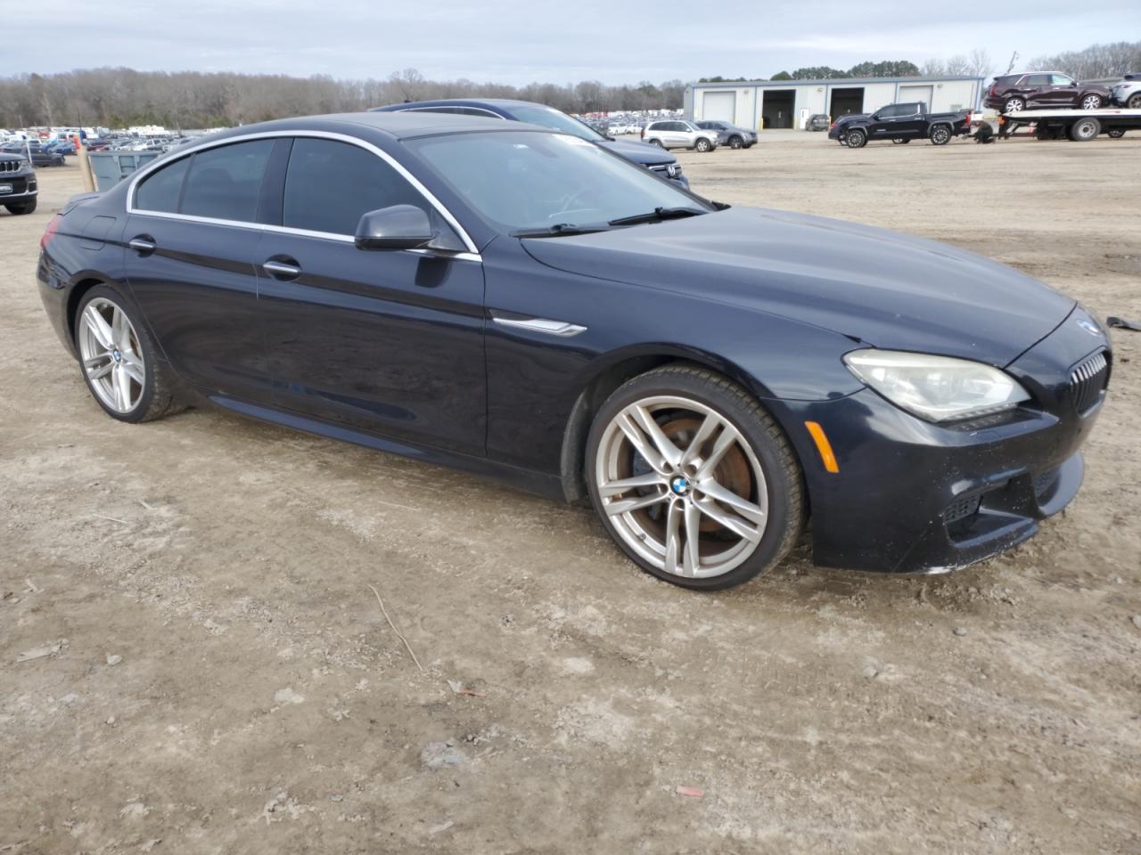 2013 BMW 6er VIN WBA6B4C57DDG67648 Copart auction photo, undercarriage / mechanical damage thumbnail 4