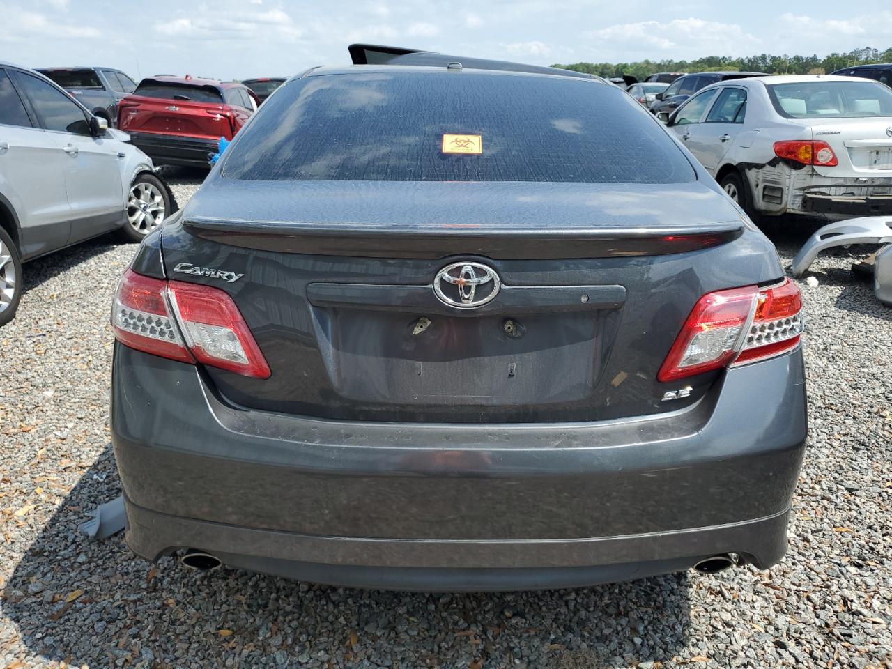 2011 Toyota Camry VIN 4T1BK3EK1BU119293 Copart auction photo, rollover damage thumbnail 6