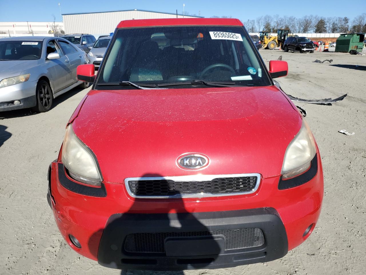 2010 KIA Soul VIN KNDJT2A20A7148276 Copart auction photo, side / front end damage thumbnail 5