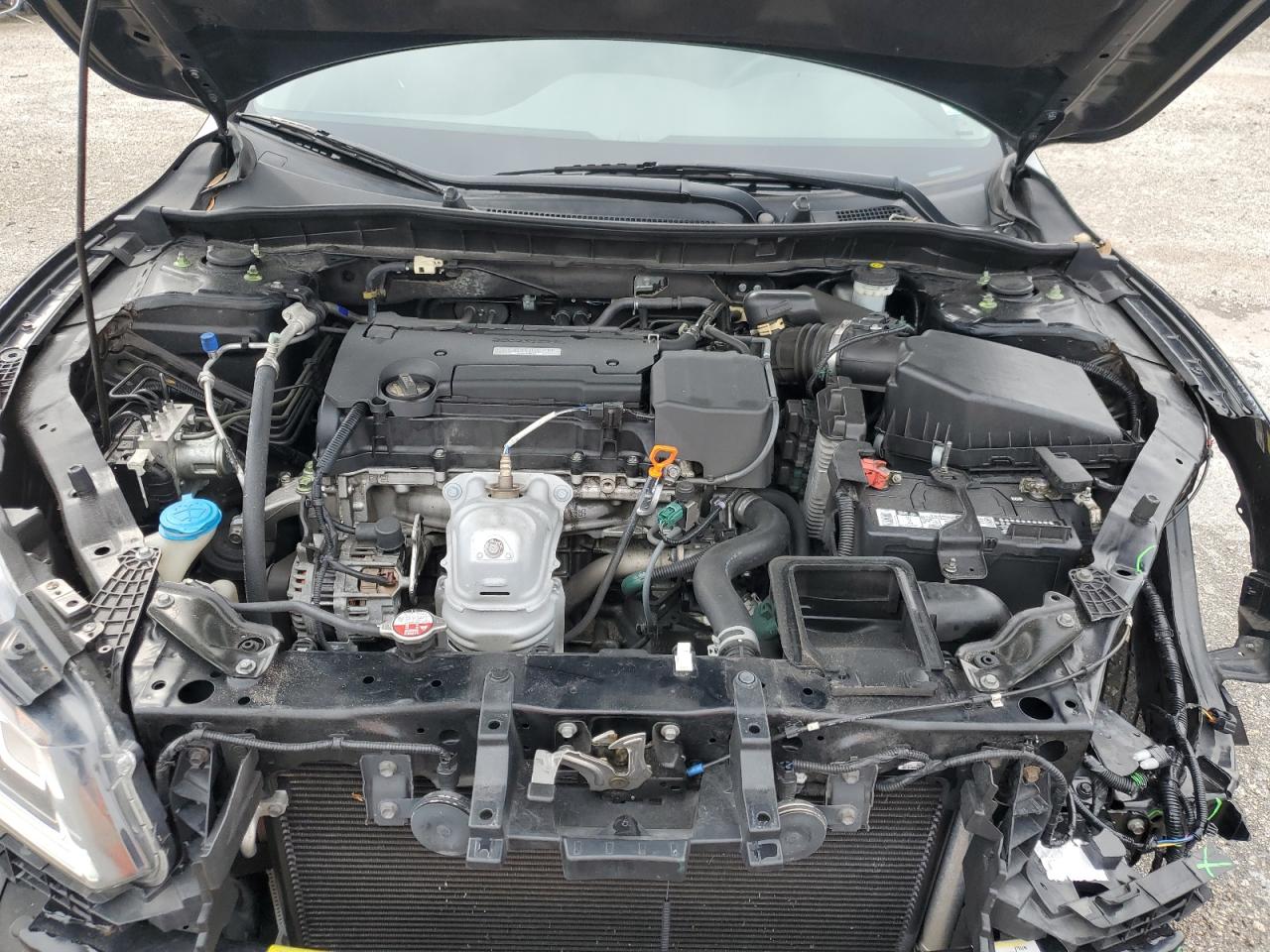 2017 Honda Accord VIN 1HGCR2F3XHA084836 Copart auction photo, undercarriage / front end damage thumbnail 11