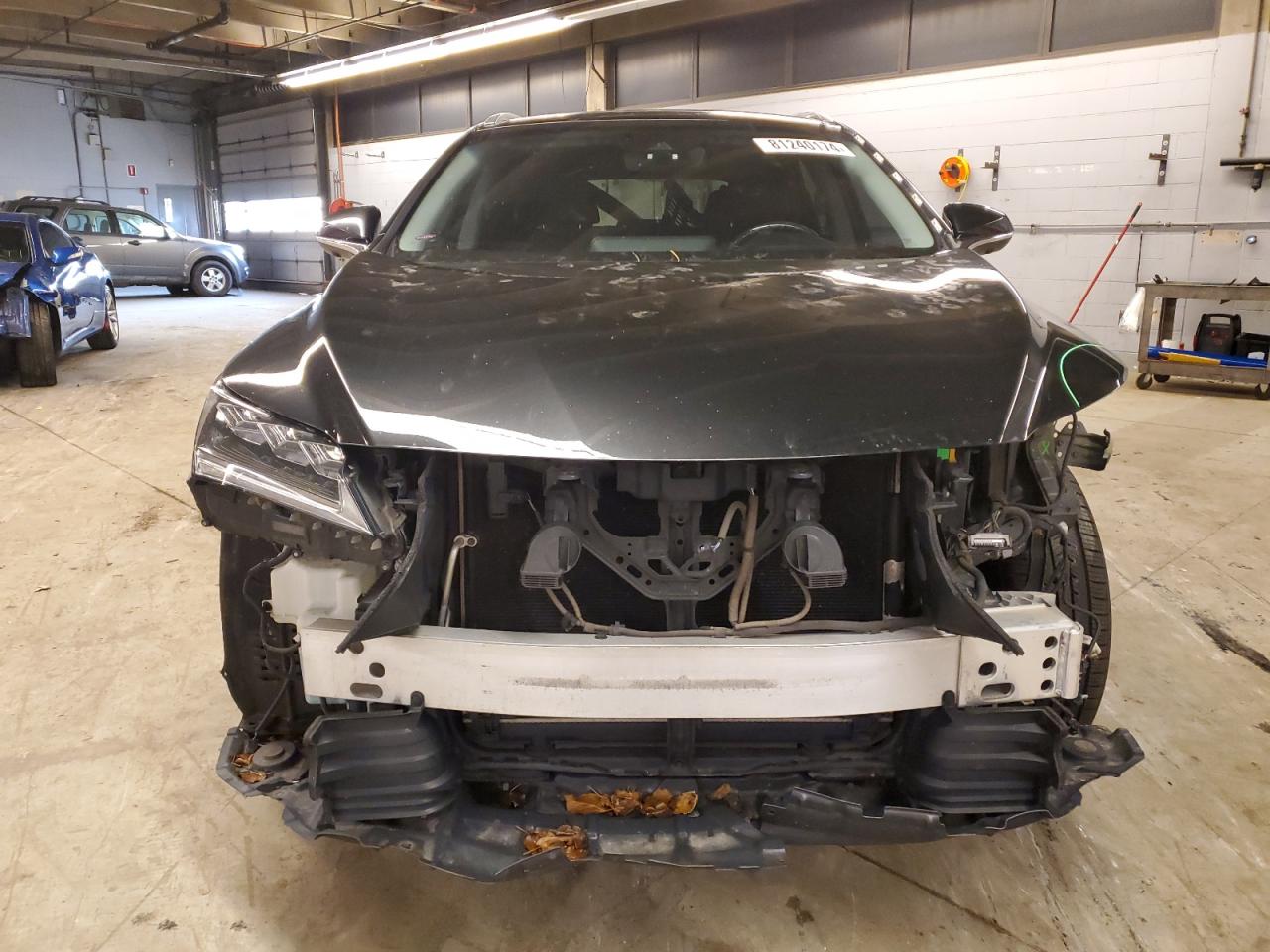 2017 Lexus RX VIN 2T2BZMCA9HC059829 Copart auction photo, front end damage thumbnail 5