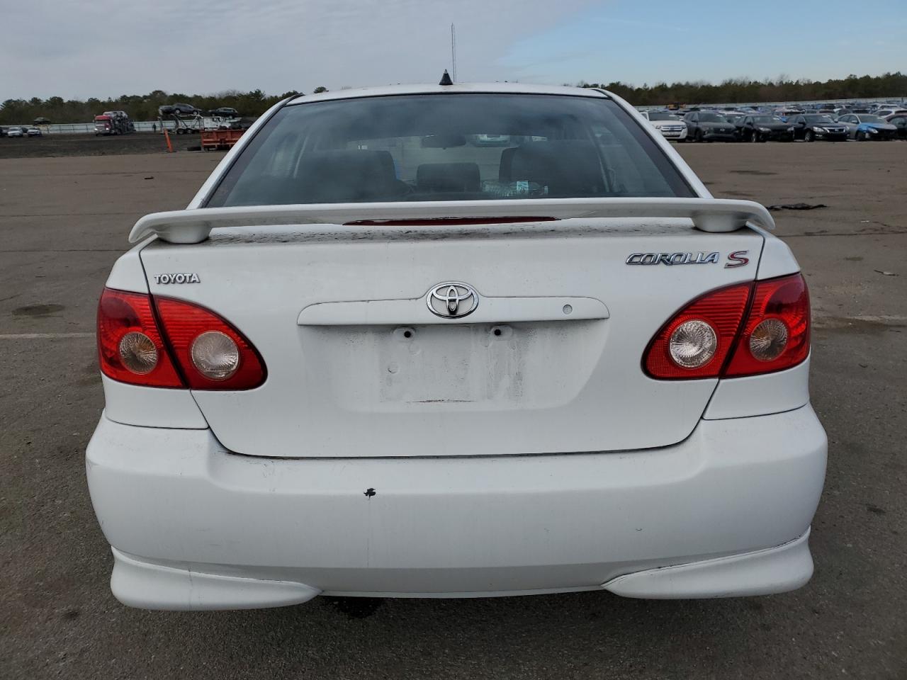 2006 Toyota Corolla VIN 2T1BR32E06C568448 Copart auction photo, side / front end damage thumbnail 6