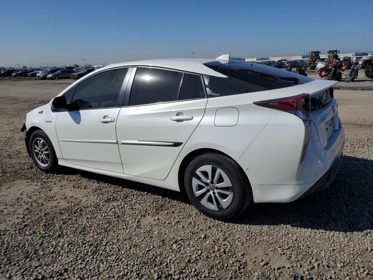 2018 Toyota Prius VIN JTDKBRFU3J3063997 Copart auction photo, front end damage thumbnail 2