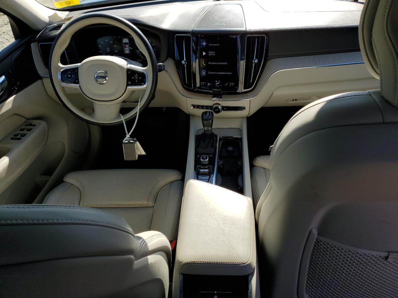 2021 Volvo XC60 VIN YV4102RLXM1701011 Copart auction photo, side damage thumbnail 8