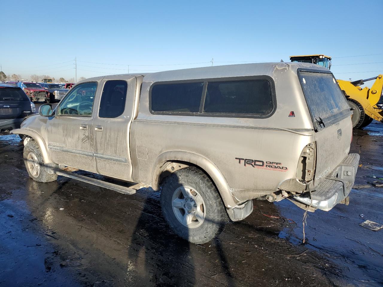 2006 Toyota Tundra VIN 5TBBT441X6S485529 Copart auction photo, front end / rear end damage thumbnail 2
