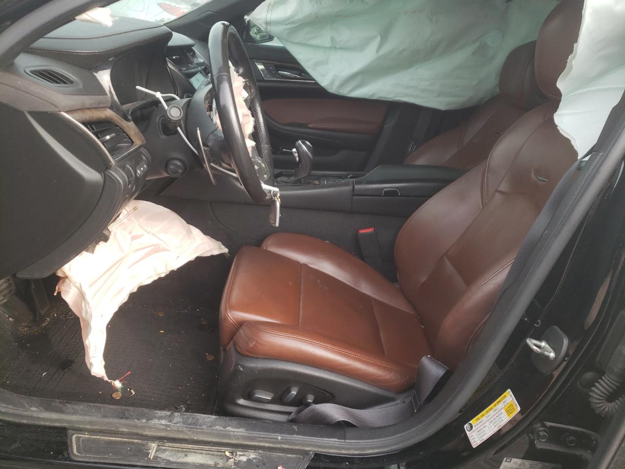 2014 Cadillac CTS VIN 1G6AZ5SX7E0158072 Copart auction photo, front end / rear end damage thumbnail 7