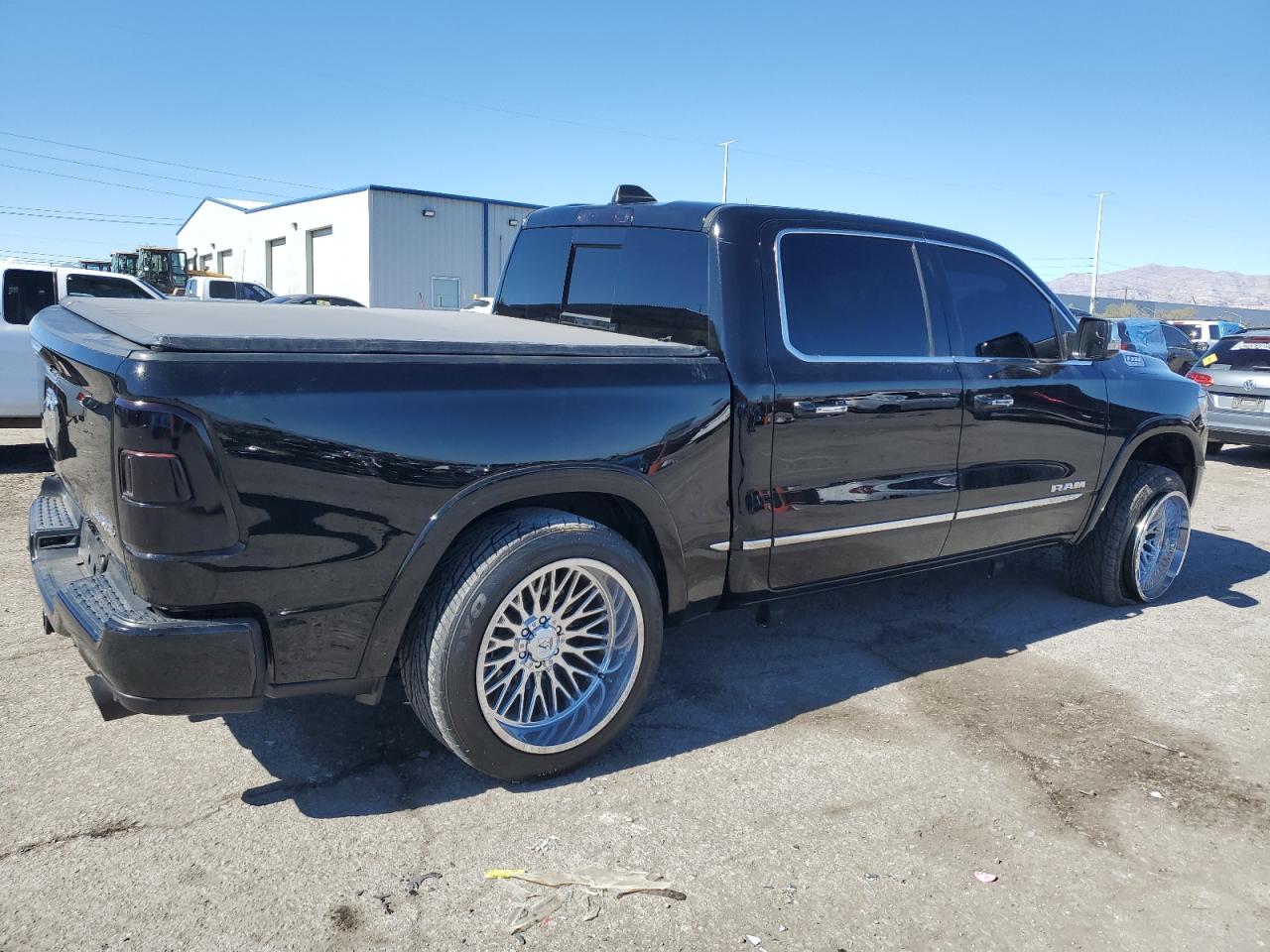 2019 RAM 1500 VIN 1C6SRFHT4KN512714 Copart auction photo, front end / undercarriage damage thumbnail 3