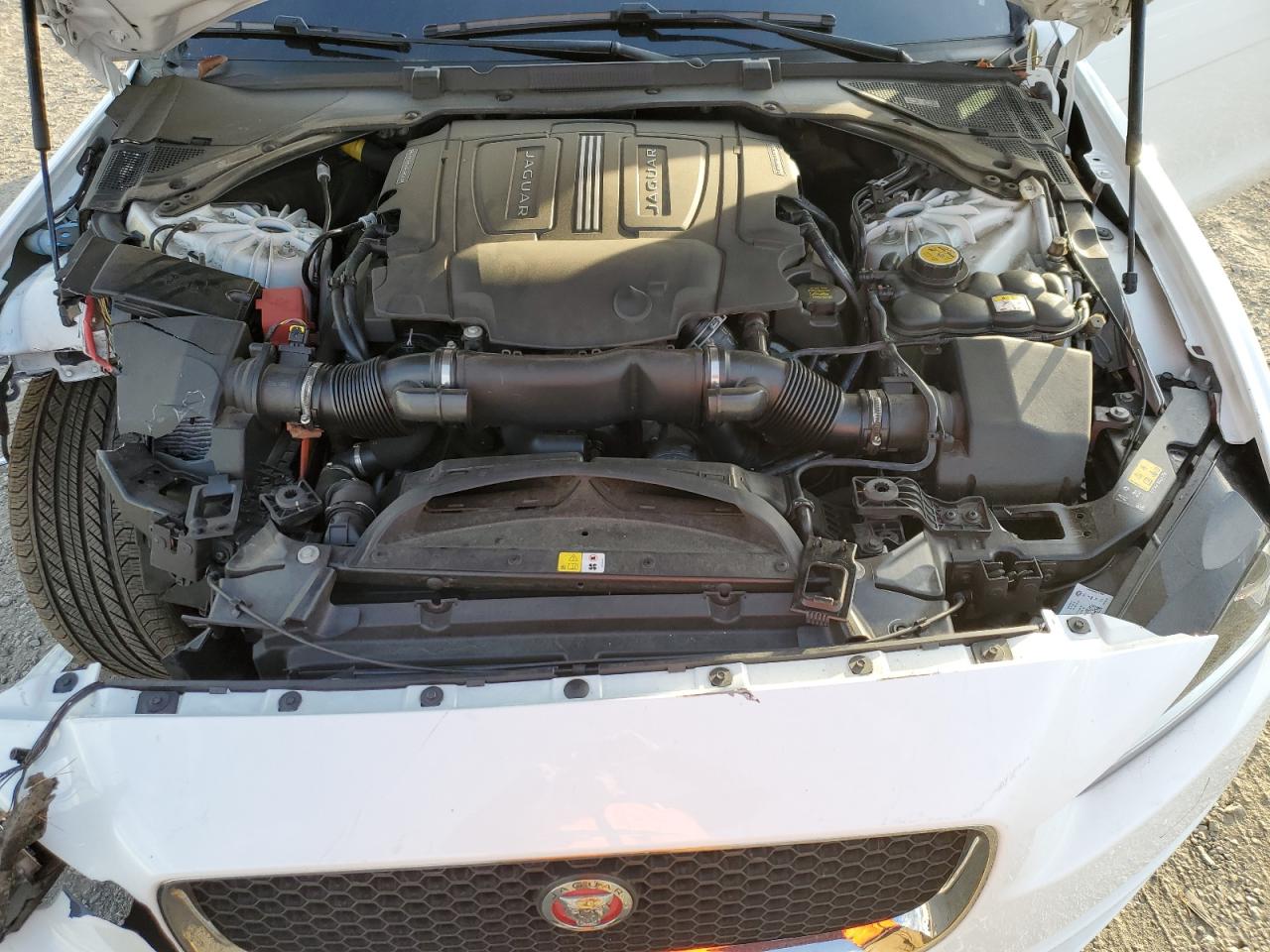 2017 Jaguar XE VIN SAJAJ4BV7HA974907 Copart auction photo, front end damage thumbnail 11