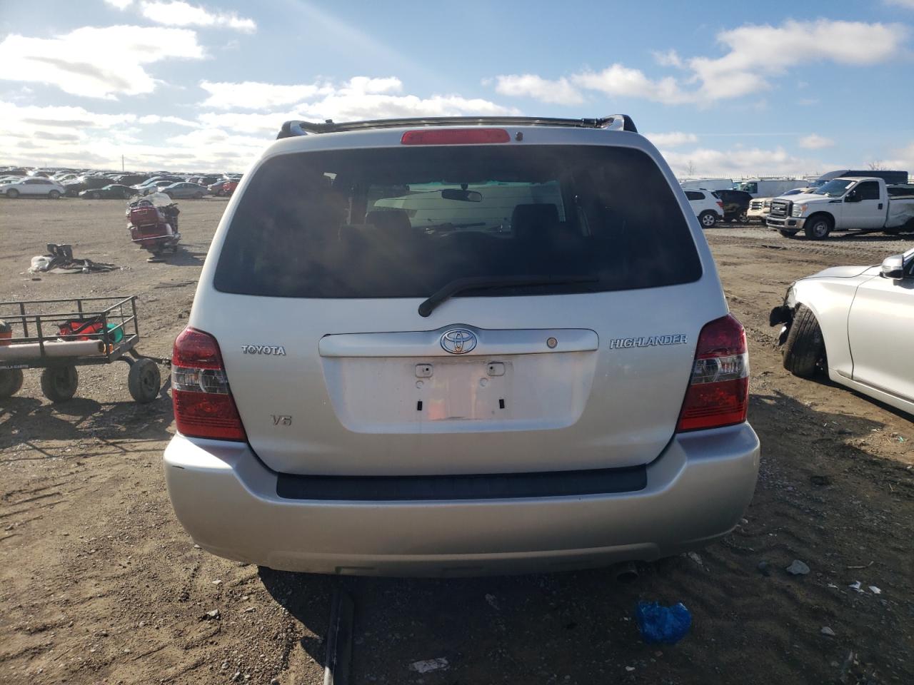 2004 Toyota Highlander VIN JTEDP21A640035255 Copart auction photo, front end damage thumbnail 6