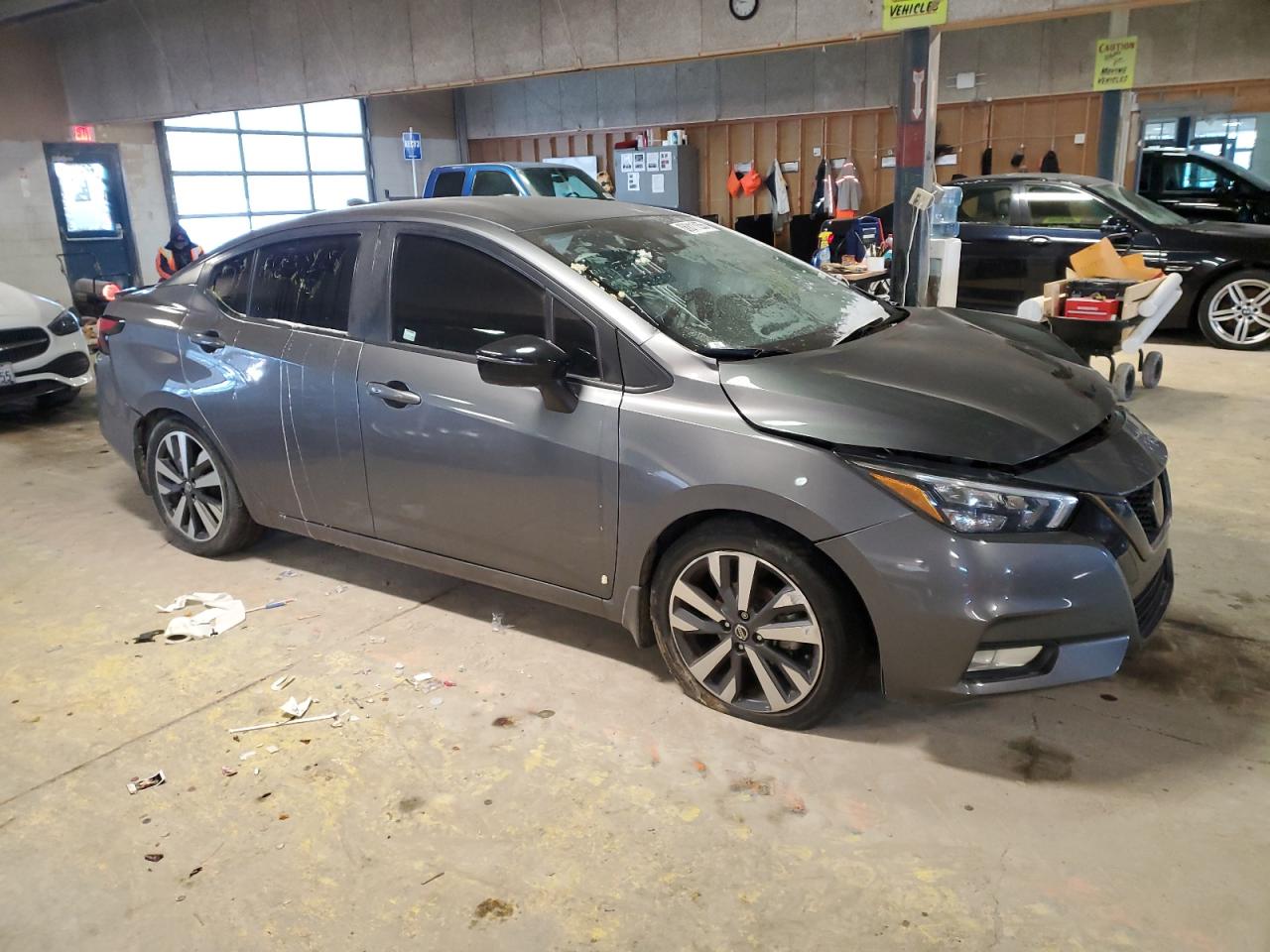 2020 Nissan Versa VIN 3N1CN8FV4LL807227 Copart auction photo, front end / minor dent/scratches damage thumbnail 4