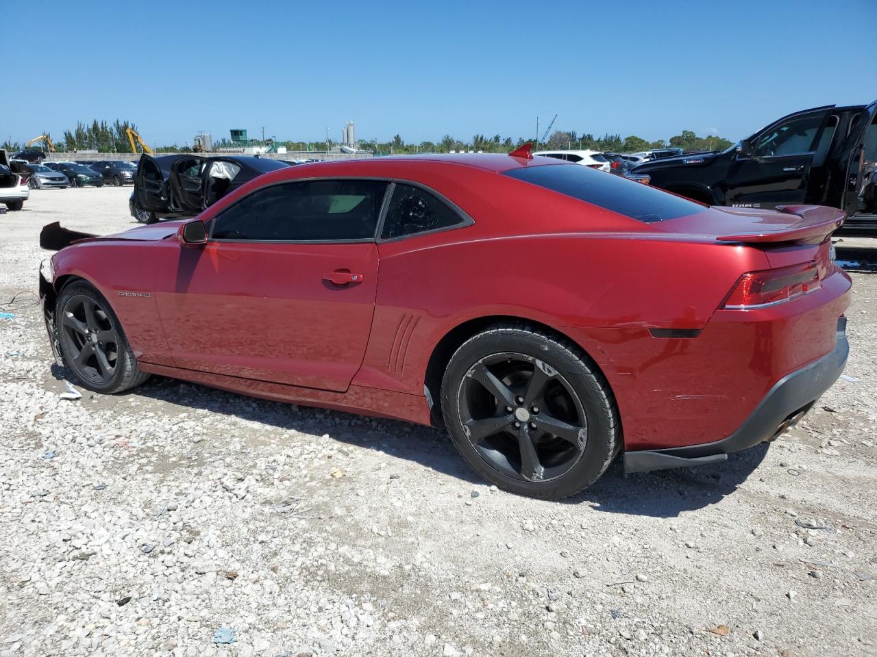 2014 Chevrolet Camaro VIN 2G1FC1E36E9130834 Copart auction photo, front end / minor dent/scratches damage thumbnail 2