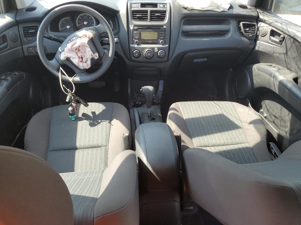 2010 KIA Sportage VIN KNDKG3A40A7700990 Copart auction photo, front end damage thumbnail 8