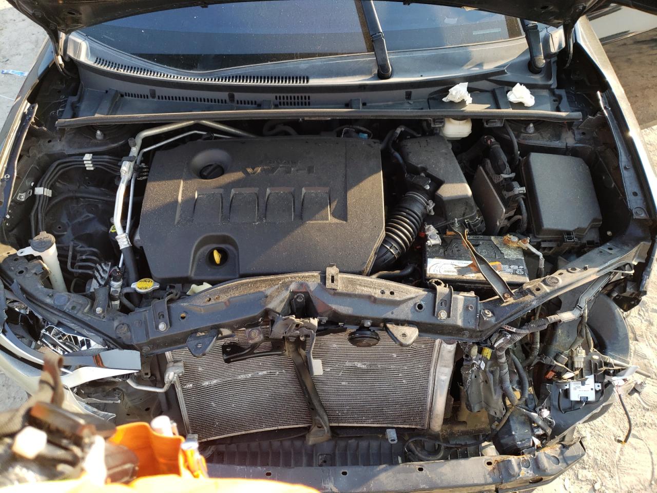2014 Toyota Corolla VIN 2T1BURHE9EC183803 Copart auction photo, front end damage thumbnail 13