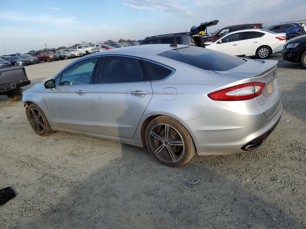 2016 Ford Fusion VIN 3FA6P0K9XGR233272 Copart auction photo, front end / side damage thumbnail 2
