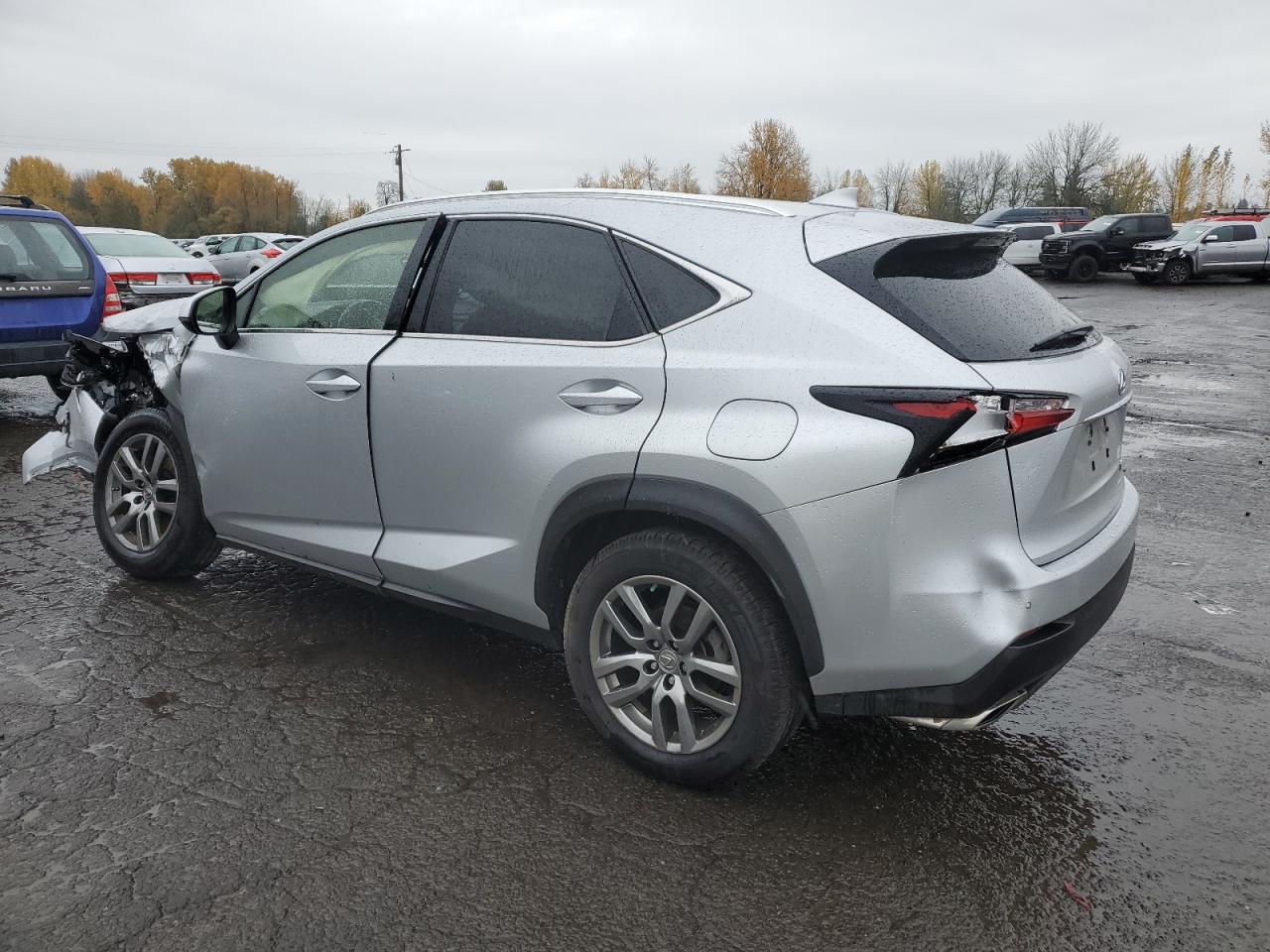 2016 Lexus NX VIN JTJBARBZXG2054147 Copart auction photo, front end / undercarriage damage thumbnail 2