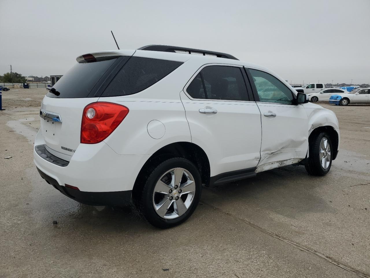 2015 Chevrolet Equinox VIN 2GNFLFEK2F6248790 Copart auction photo, side / front end damage thumbnail 3
