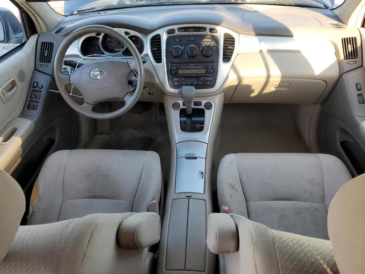2007 Toyota Highlander VIN JTEDD21A470165967 Copart auction photo, front end / rear end damage thumbnail 8