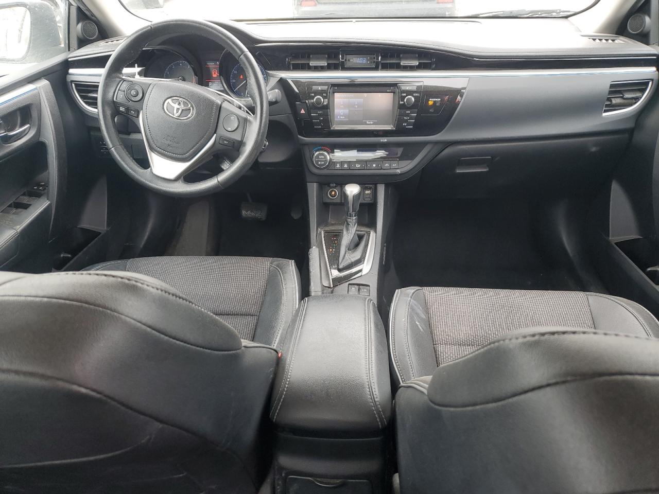 2015 Toyota Corolla VIN 2T1BURHE2FC334174 Copart auction photo, rear end damage thumbnail 8