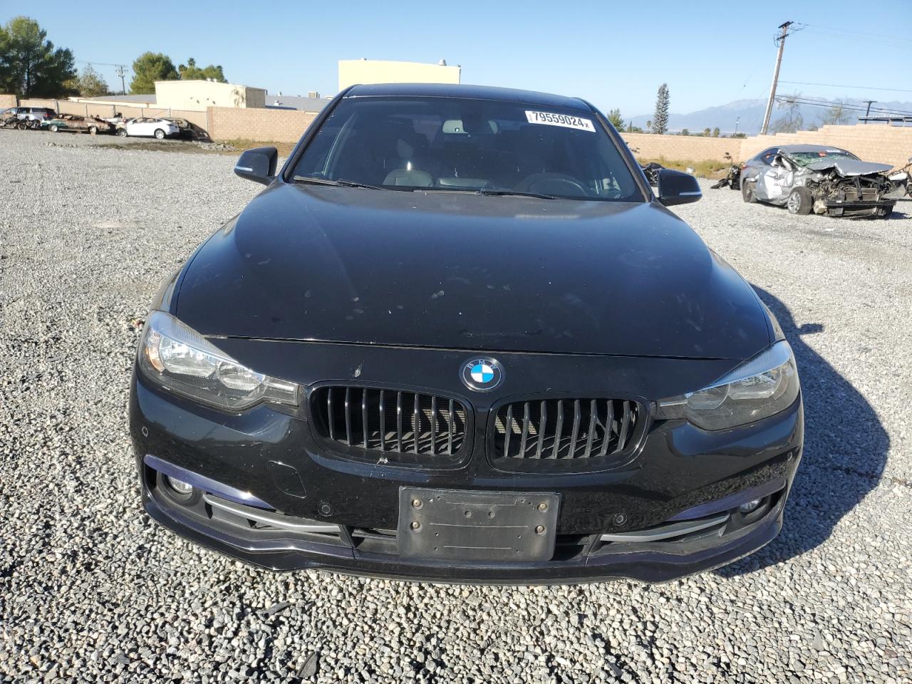 2017 BMW 3er VIN WBA8B9G5XHNU49832 Copart auction photo, rear end damage thumbnail 5