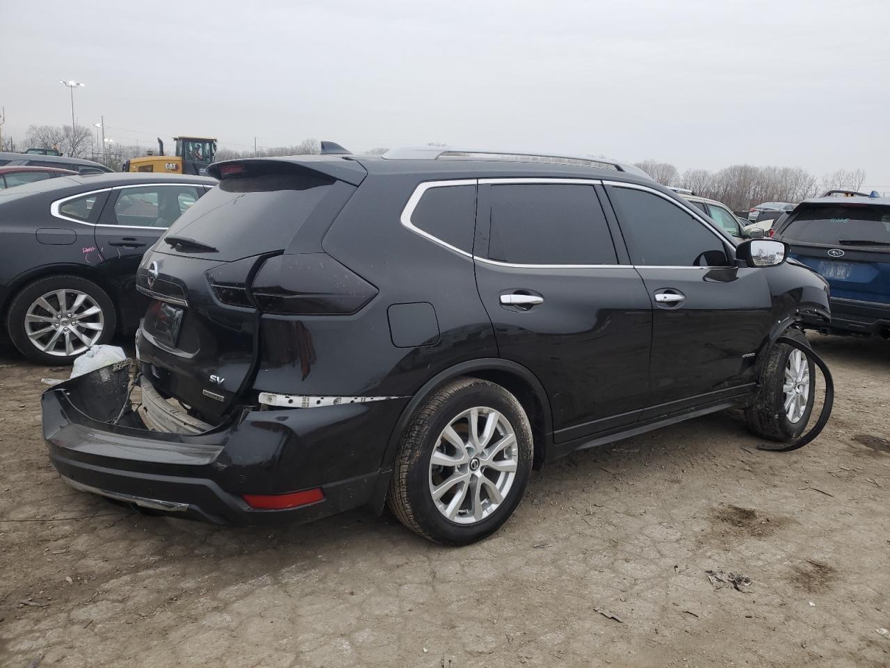 2019 Nissan Rogue VIN 5N1ET2MT5KC716709 Copart auction photo, rear end / front end damage thumbnail 3
