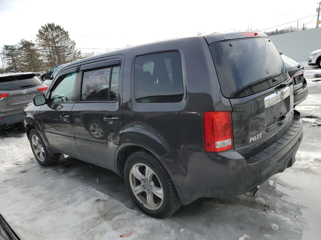 2012 Honda Pilot VIN 5FNYF4H59CB032492 Copart auction photo, front end damage thumbnail 2