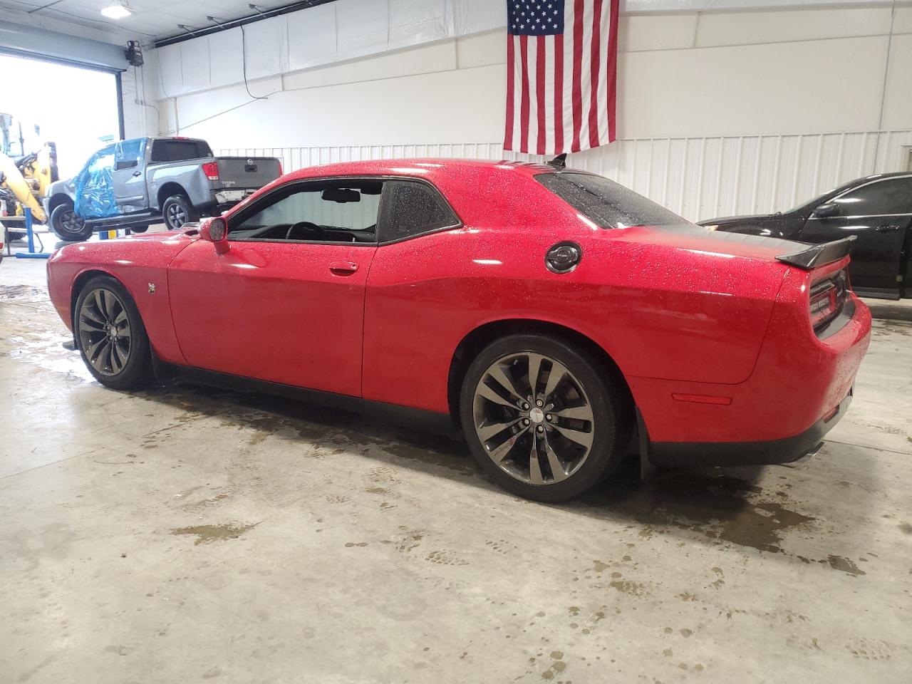 2016 Dodge Challenger VIN 2C3CDZFJ3GH245309 Copart auction photo, vandalism damage thumbnail 2
