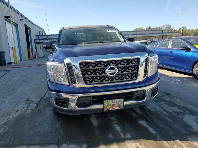 2018 Nissan Titan VIN 1N6AA1E60JN545833 Copart auction photo, side / front end damage thumbnail 13