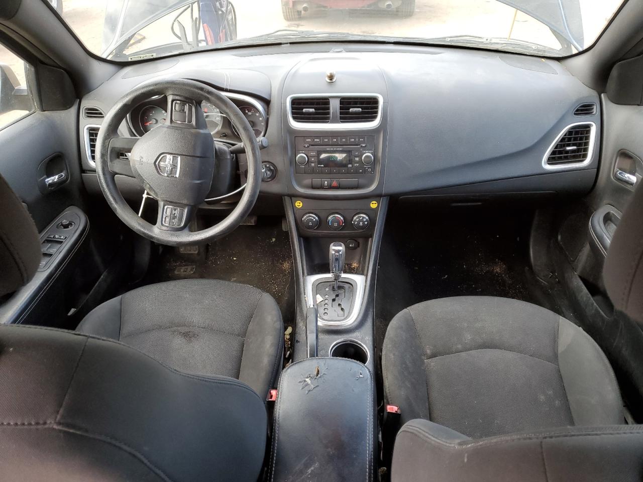 2014 Dodge Avenger VIN 1C3CDZAB4EN166414 Copart auction photo, undercarriage damage thumbnail 8