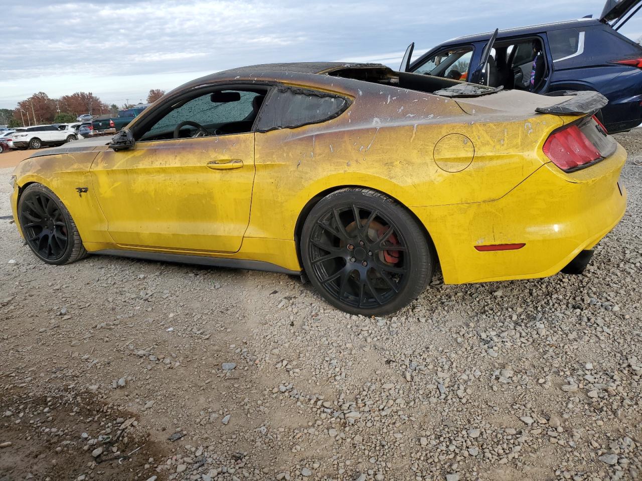 2016 Ford Mustang VIN 1FA6P8AMXG5318748 Copart auction photo, burn damage thumbnail 2