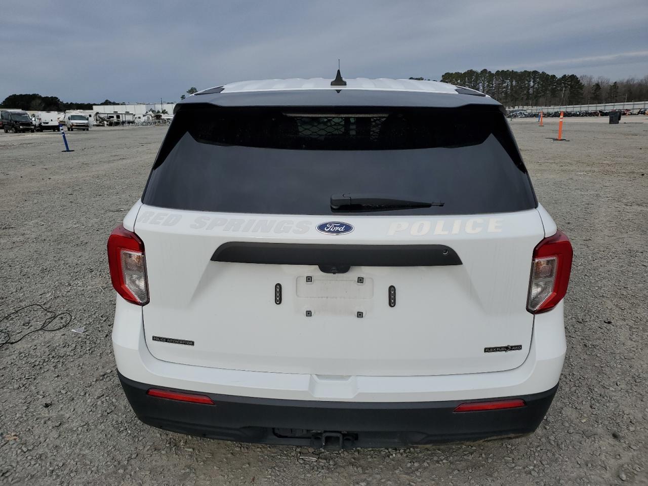 2022 Ford Explorer VIN 1FM5K8AB9NGA48976 Copart auction photo, side damage thumbnail 6