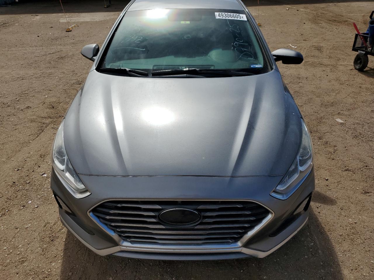 2019 Hyundai Sonata VIN 5NPE24AF5KH762577 Copart auction photo, side / vandalism damage thumbnail 12