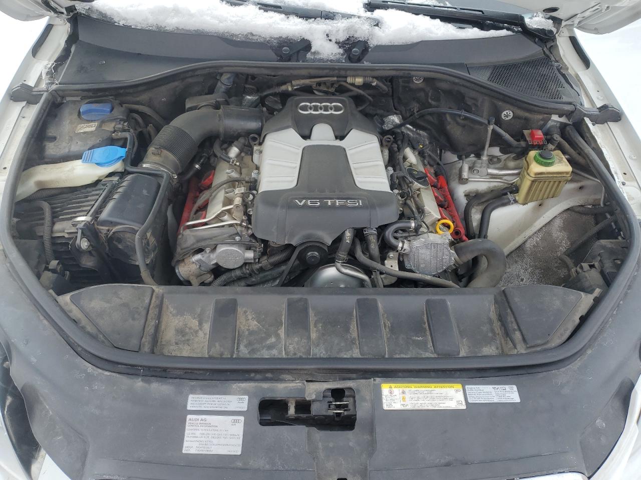 2015 Audi Q7 VIN WA1LGAFE8FD018954 Copart auction photo, all over damage thumbnail 12