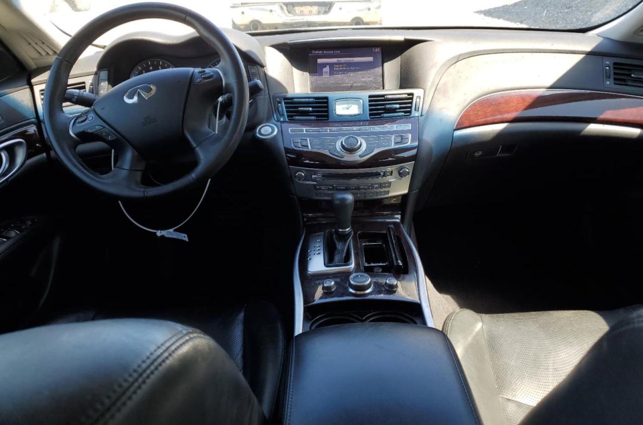 2013 Infiniti M VIN JN1BY1AP3DM510590 Copart auction photo, front end damage thumbnail 8