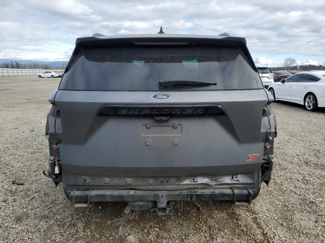 2021 Ford Explorer VIN 1FM5K8GC9MGA41637 Copart auction photo, rear end damage thumbnail 6