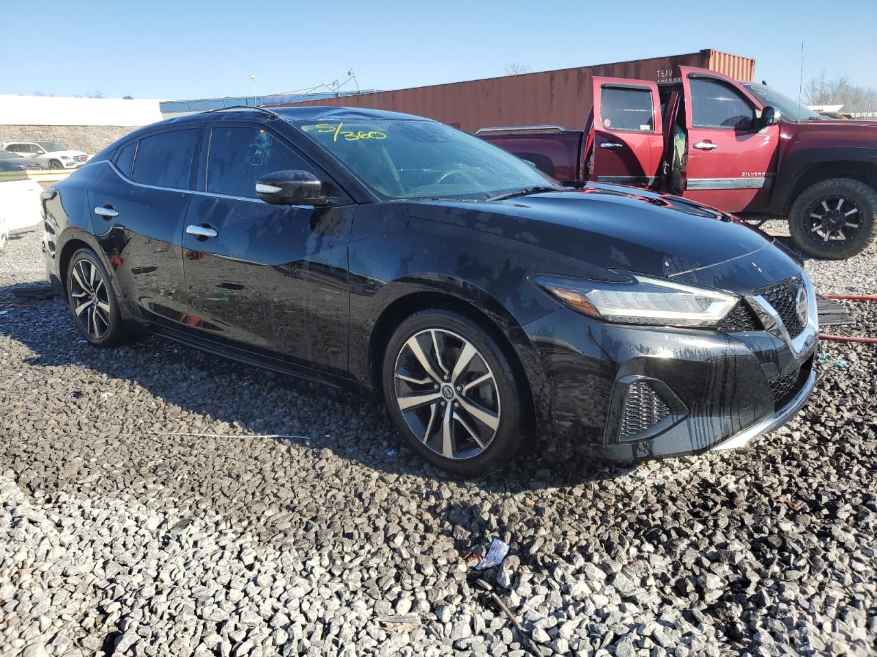 2020 Nissan Maxima VIN 1N4AA6CV2LC360620 Copart auction photo, top/roof damage thumbnail 4