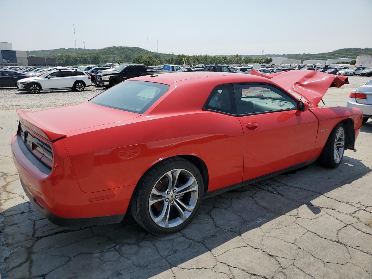 2021 Dodge Challenger VIN 2C3CDZBTXMH559963 Copart auction photo, front end / minor dent/scratches damage thumbnail 3