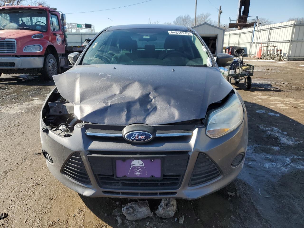 2014 Ford Focus VIN 1FADP3K2XEL379016 Copart auction photo, front end damage thumbnail 5
