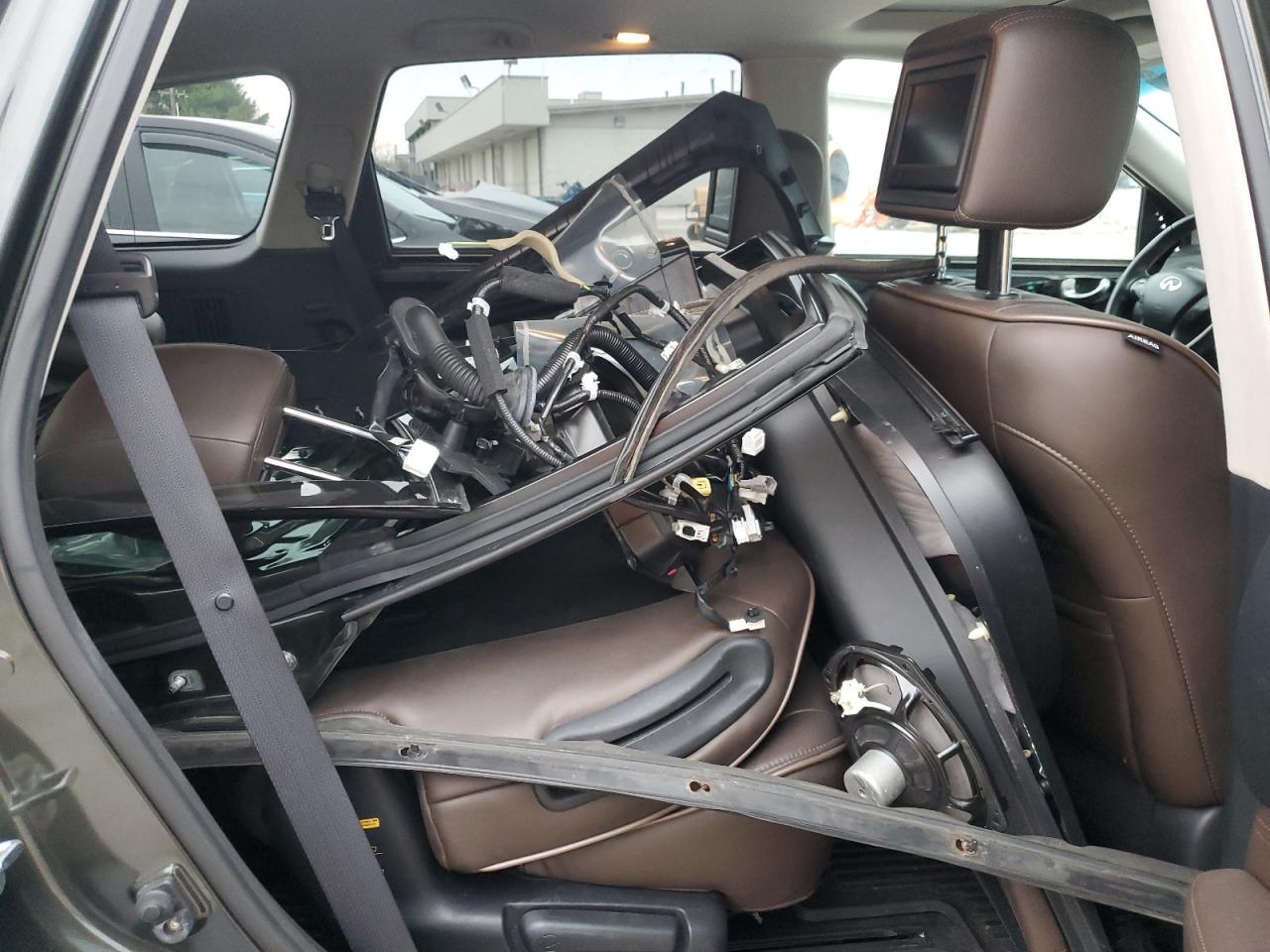 2013 Infiniti JX VIN 5N1AL0MM8DC307666 Copart auction photo, all over damage thumbnail 11