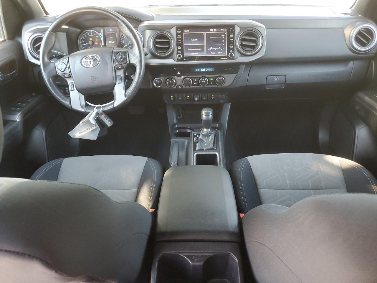 2021 Toyota Tacoma VIN 3TMCZ5AN0MM450874 Copart auction photo, front end / rear end damage thumbnail 8
