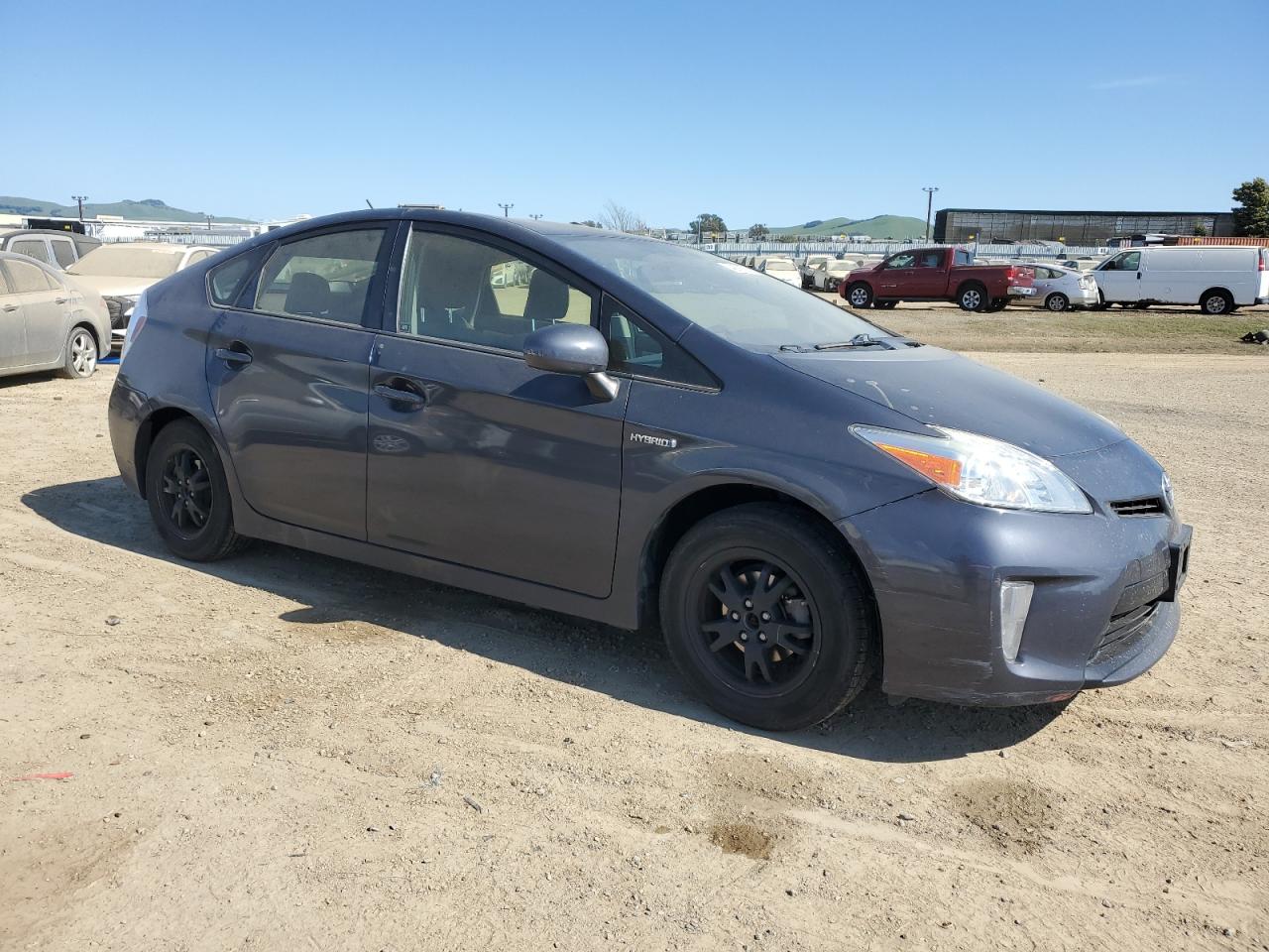 2015 Toyota Prius VIN JTDKN3DU1F1947382 Copart auction photo, rear end / side damage thumbnail 4