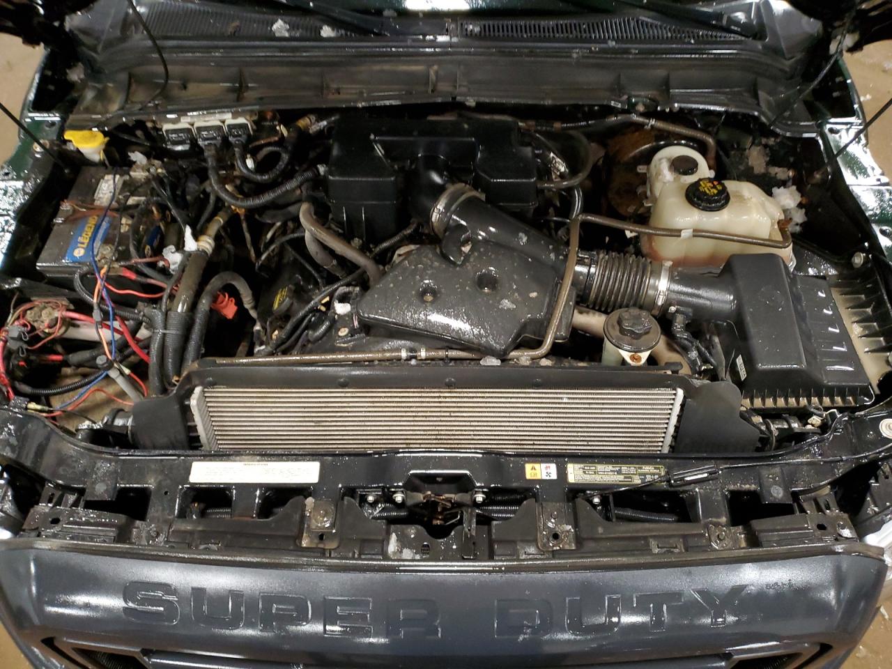 2012 Ford F350 VIN 1FTBF3B64CEB86823 Copart auction photo, side / normal wear damage thumbnail 11