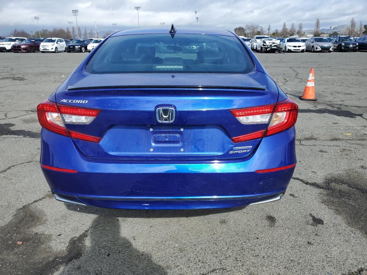 2022 Honda Accord VIN 1HGCV3F28NA041293 Copart auction photo, front end / minor dent/scratches damage thumbnail 6
