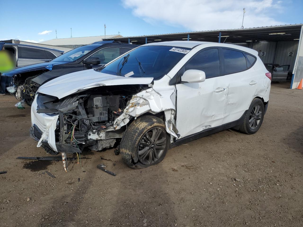2014 Hyundai Tucson VIN KM8JT3AF1EU948418