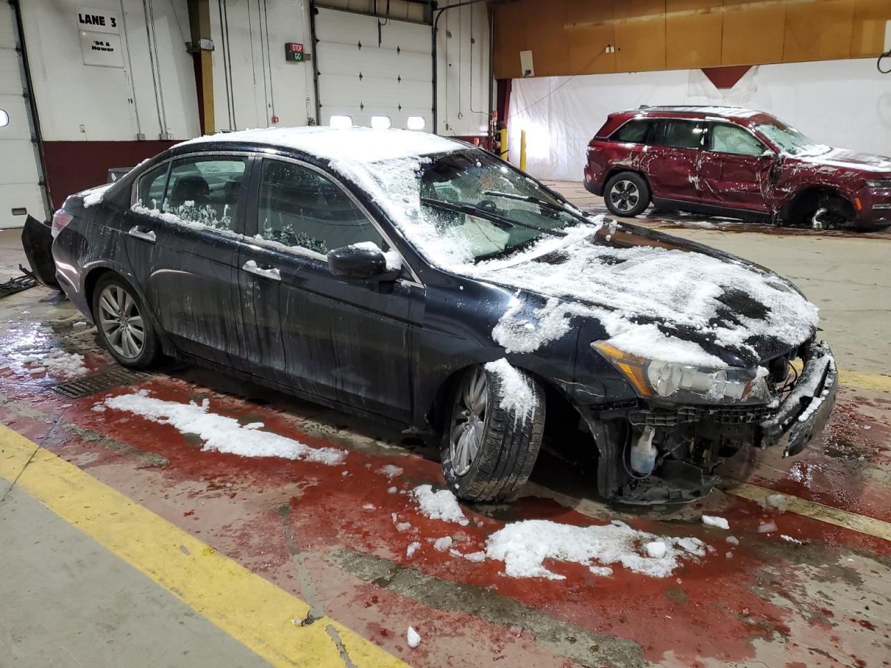 2012 Honda Accord VIN 1HGCP3F84CA002275 Copart auction photo, all over damage thumbnail 4