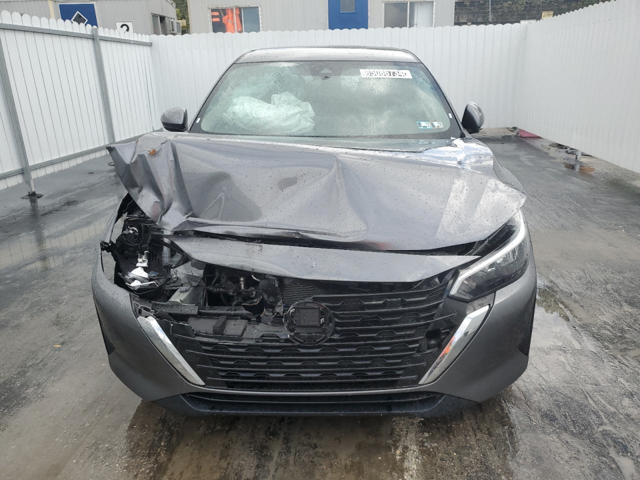 2024 Nissan Sentra VIN 3N1AB8CV7RY333421 Copart auction photo, front end damage thumbnail 5
