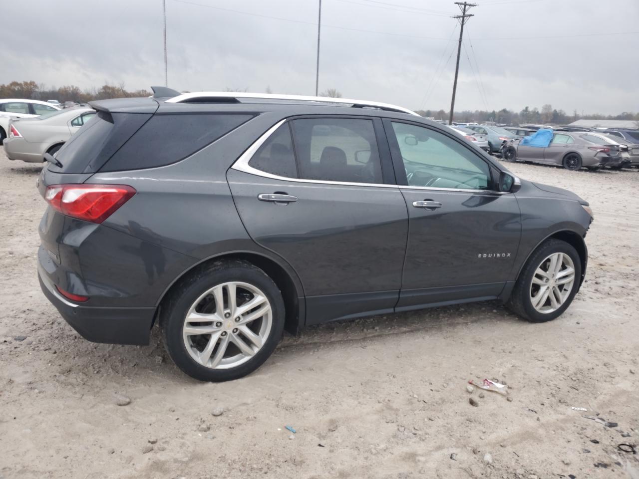 2018 Chevrolet Equinox VIN 2GNAXNEX7J6330639 Copart auction photo, front end damage thumbnail 3